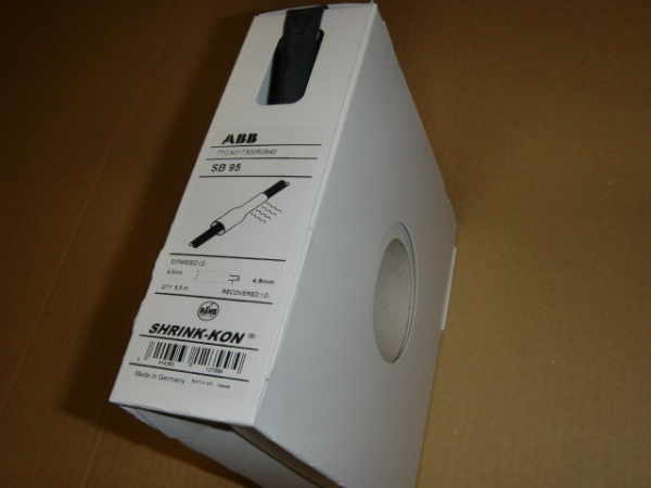 SB  95 Warmschrumpfschlauch 9,5mm/4,8mm schwarz (6,5m) SB95